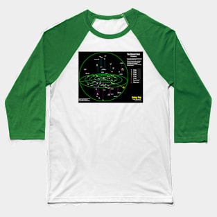 The Closest Stars within 10 parsecs Baseball T-Shirt